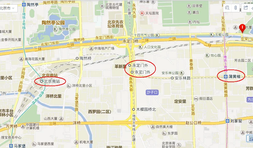 离永定门最近的地铁站在哪（地铁永定门有几个出口）