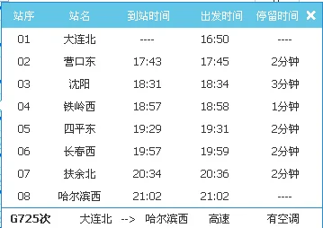 秦皇岛到哪的高铁725（秦皇岛到延吉高铁）3