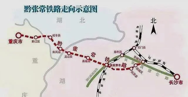 湖南一条高铁线在建中全线计划分为三段开通何时能建成（常德汉寿高铁站建哪儿）2