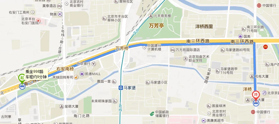 马家堡地铁站周围都有什么公交车（草桥到马家堡地铁站怎么走）
