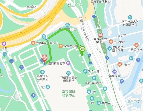 南京地铁2号线有哪几个出口（南京地铁站新庄站有几个出口）3