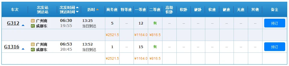 广州到成都的高铁要经过哪些站（广东到成都高铁）