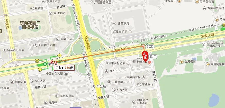 从深圳的华新地铁站如何去深圳中州万豪酒店最好地铁的路线谢谢（福田万豪酒店地铁站）2