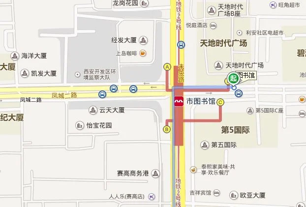 深圳图书馆哪个地铁站（去图书馆地铁出口）