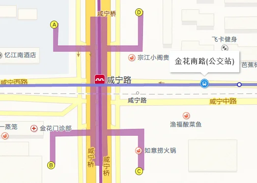 离江夏910车站最近的地铁站出口是哪个(西安910都到哪个地铁口)2