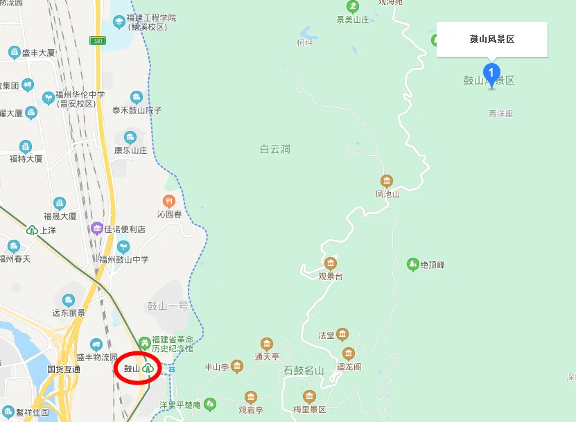 从福州火车站去鼓山要怎么走(福州地铁爬鼓山几号出口)2