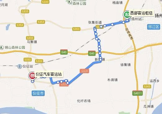 南京地铁10号线哪个站到仪征近（仪征到南京地铁站怎么走）1