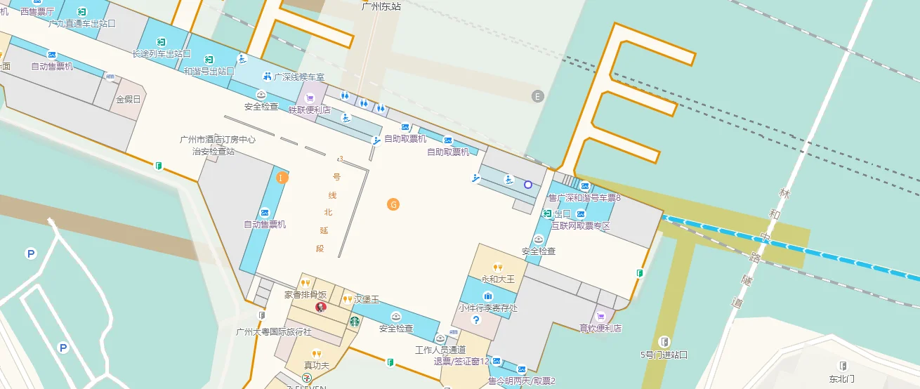 广州火车站地铁出口都有哪些示意图(广州地铁出口图片)4