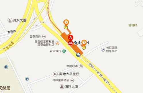 泰冯路地铁到泰山新村车站从几号口出比较近（泰山新村地铁出口）