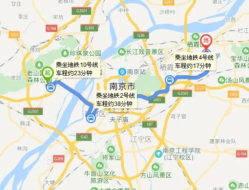 从南京市雨山路（地铁站）坐地铁到仙林湖（地铁站）怎么走（南京地铁雨山路站）1