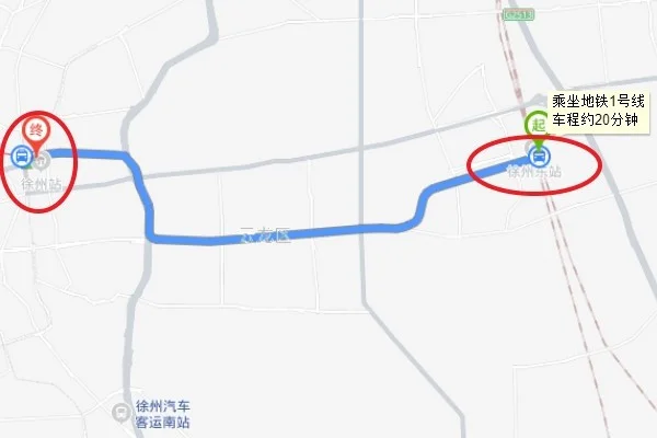 徐州地铁1号线的沿线车站(徐州地铁东站通地铁到火车站吗)3