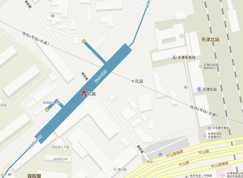 天津站到天津北站坐地铁需要多少分钟（天津天津北站地铁站）