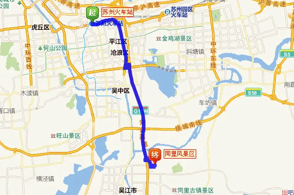 从苏州火车站到同里最早几点的有 多少钱（从苏州火车站到同里坐地铁要多少钱）2