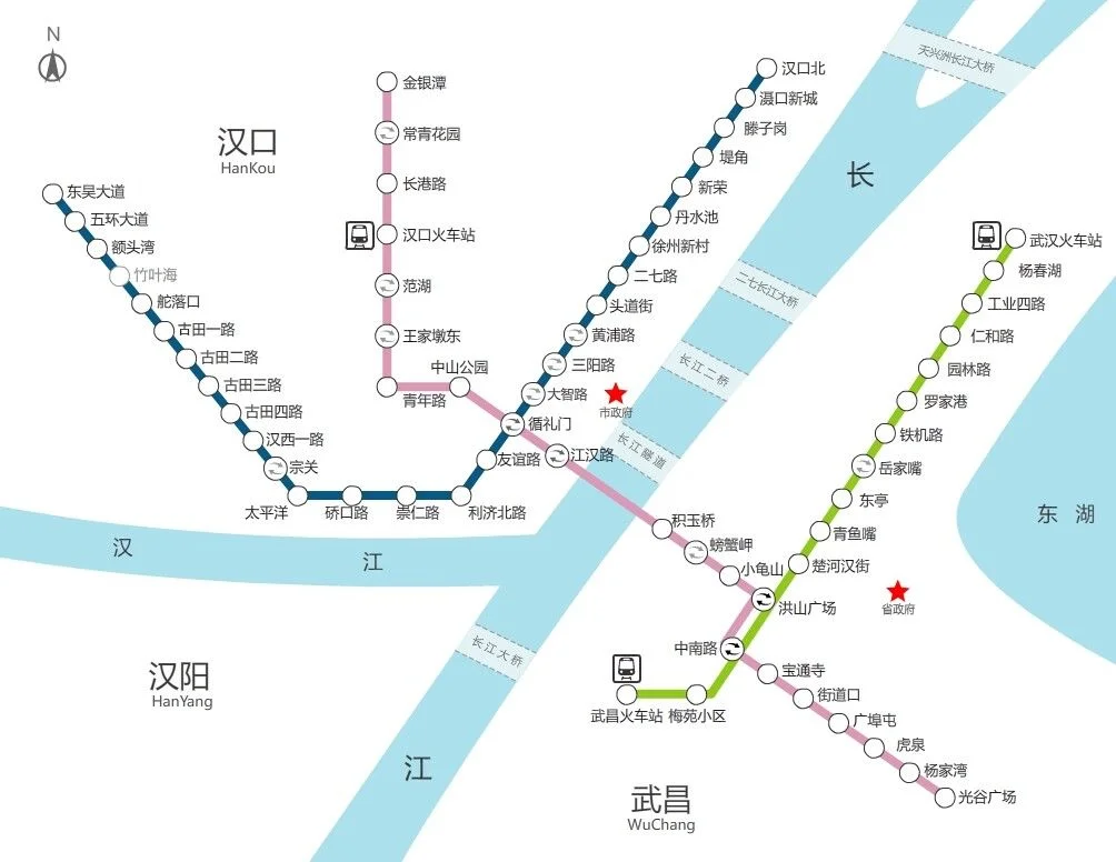 汉口火车站是几号地铁途经哪些站点（汉口火车站10点还有地铁吗）1