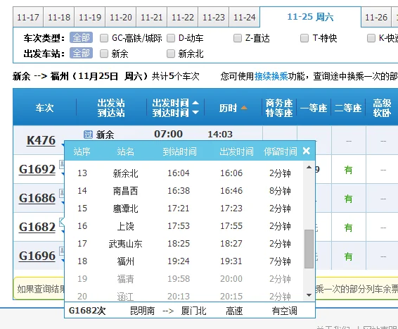 昌福铁路之间的动车班次真是出奇的少为什么(南昌到福州高铁时刻表)2