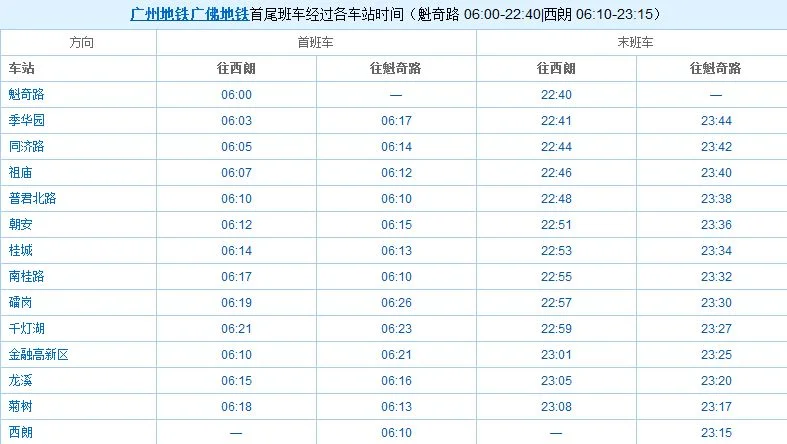 广佛地铁全程多长时间（广佛地铁五周年专列发车时间）3