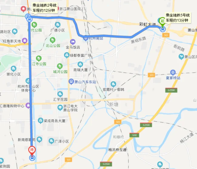 杭州地铁线路图朝阳到火车站（杭州地铁朝阳站楼盘）3