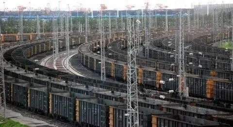 煤炭运输铁路路线平面图（煤矿铁路运输）