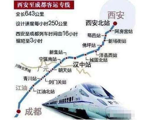 西成高铁有多少个停靠站（西成高铁重庆）2