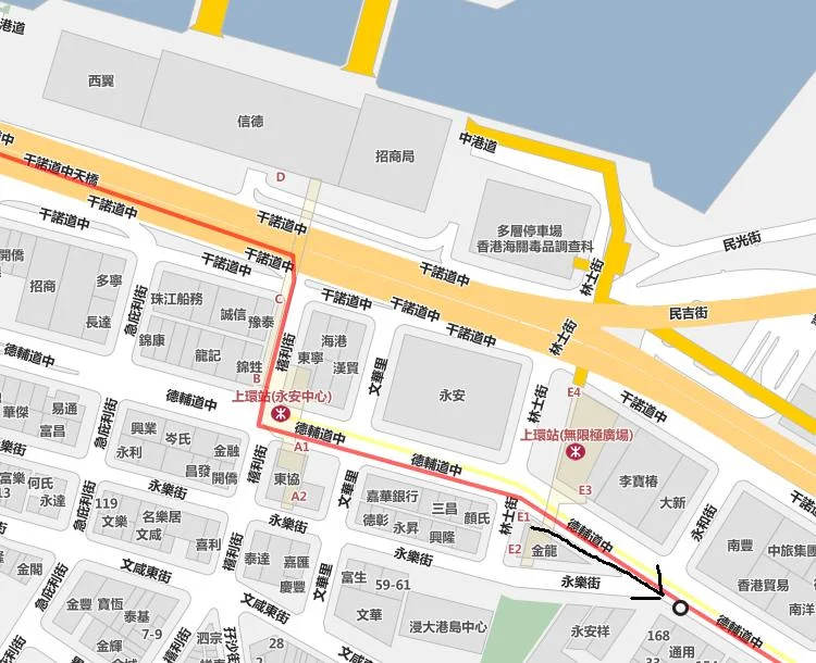 香港港澳码头最近的地铁站是哪一站 需要多久时间(香港港澳码头到地铁站)2