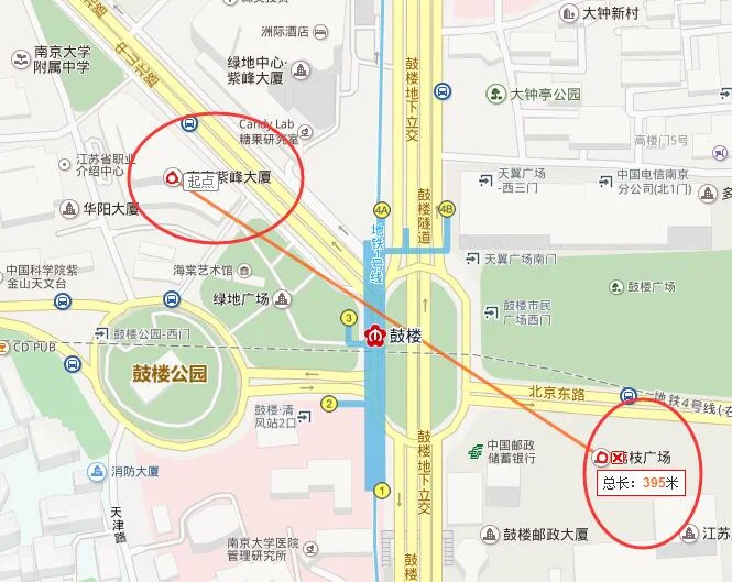 南京火车南站到鼓楼荔枝广场怎么走（天长到南京荔枝广场坐几号地铁）