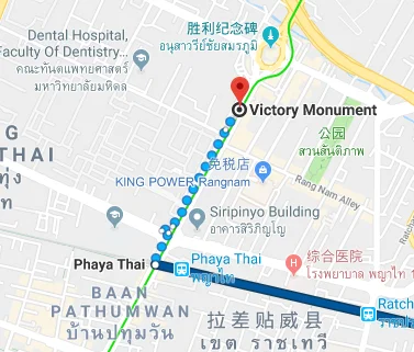 水门地铁站chit lom怎样去素万那普机场（泰国地铁帕亚泰去机场）2