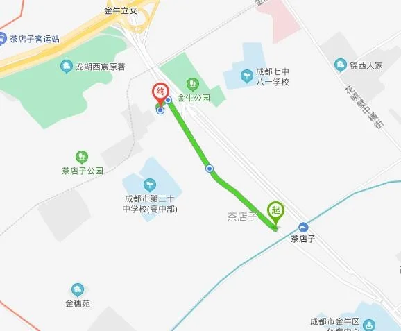 成都地铁2号线茶店子站的具体位置在哪有图最好旁边都有哪些公交车(茶店子地铁站c口)