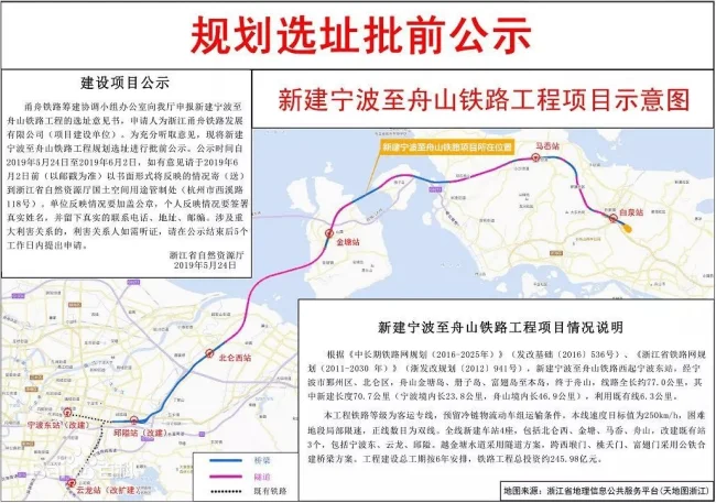 舟山啥时候通铁路或者高铁🚄（舟山铁路效果图）2