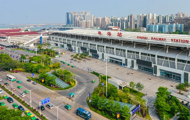“拱北口岸”是哪个高铁站(广珠澳高铁)3