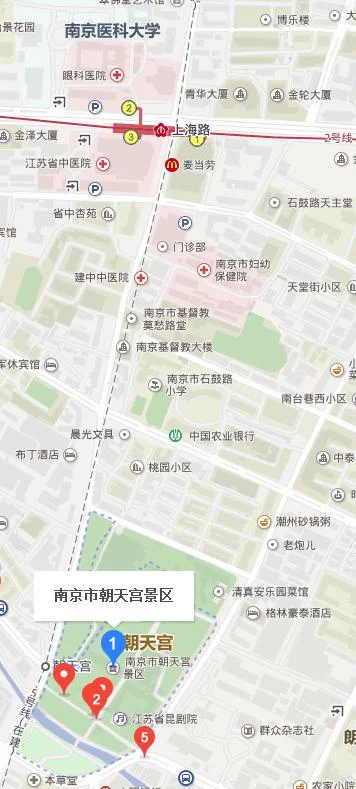 南京地铁2号线上海路几号出口到丰富路近（地铁2号线上海路站出口）