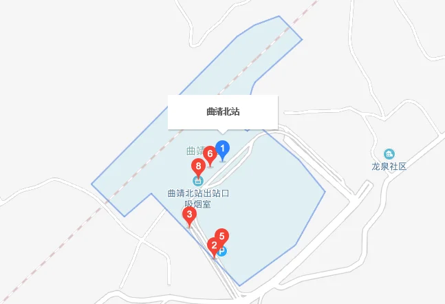 到达曲靖(曲靖北高铁)2