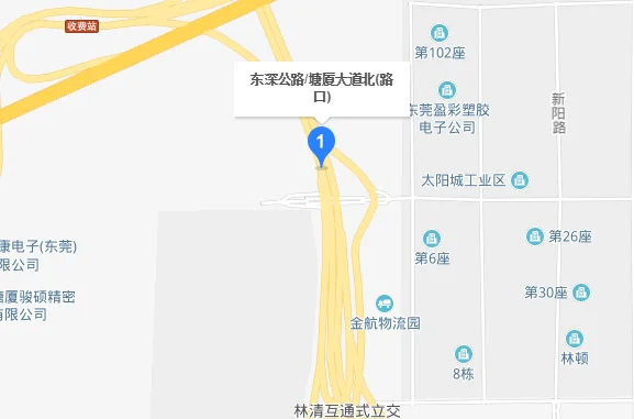 高铁东莞南站(塘厦站）经纬坐标（东莞塘厦高铁站）