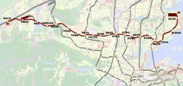 大连地铁5号线路图（大连5号地铁站设计图）2