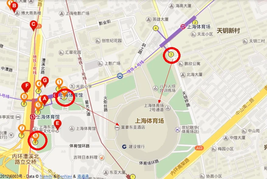 1号线上海体育馆地铁站4号出口是哪(上海体育馆地铁出口)2