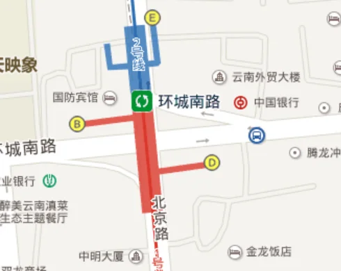 去呈贡高铁站乘地铁2号线在哪下车(呈贡广场附近的地铁站)