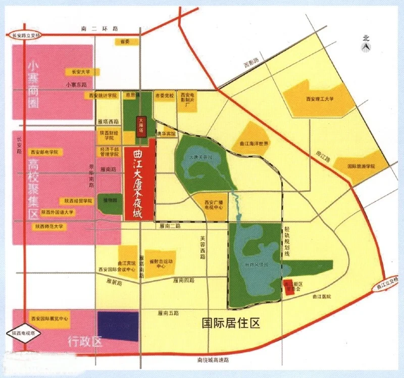 西安地铁一共要修几条线路分别从哪里到哪里(西安城市轨道交通线网规划图)3