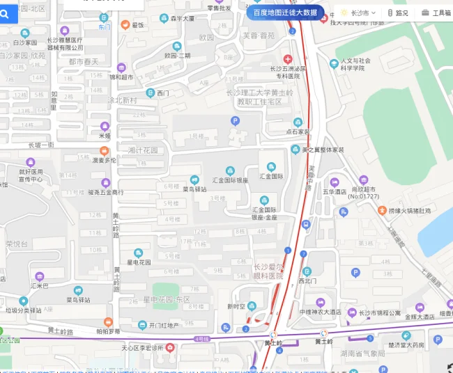 长沙地铁一号线省政府站出口(长沙地铁1号线黄土岭站出口)2