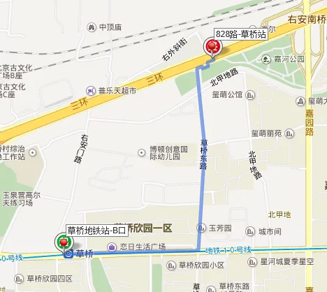 北京10号线地铁劲松站有几个出口分别都在什么位置（草桥地铁站10号线出口）