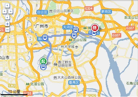 广州地铁南站近广州萝岗还是广州地铁北站近一点（广州南站到萝岗地铁）2