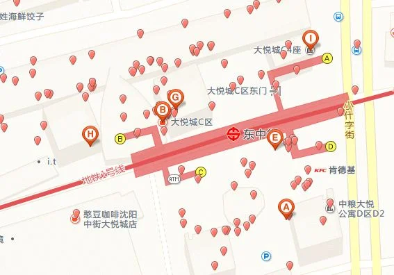 去大悦城从西单地铁哪个口出（到西安大悦城地铁怎么坐车）3