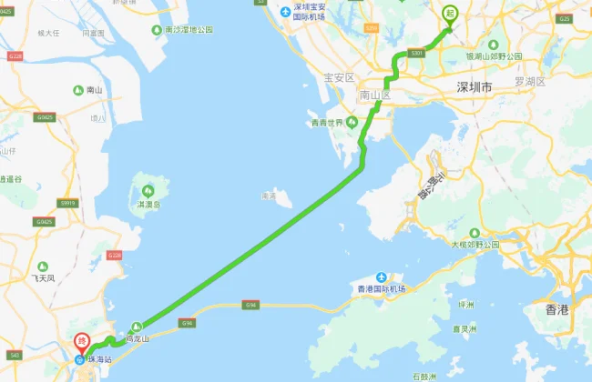 深圳有高铁或者地铁到珠海(深圳北站到珠海的高铁)2