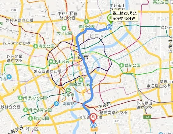 上海地铁八号线杨浦路下车到新华医院哪个出口（控江路地铁出口）2