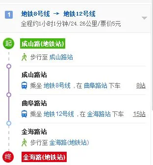 上海八号线地铁最早一班是几点(成山路地铁站时间)3