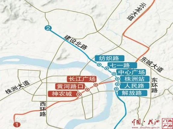 株洲市地铁有哪27个站（株洲地铁规划路线）3