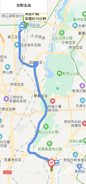 在贵阳火车站有地铁到贵阳北站吗（贵阳北轨道交通）2