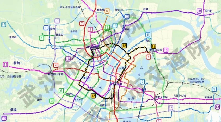 2020年武汉地铁规划是什么（武汉地铁13号线延长线）7