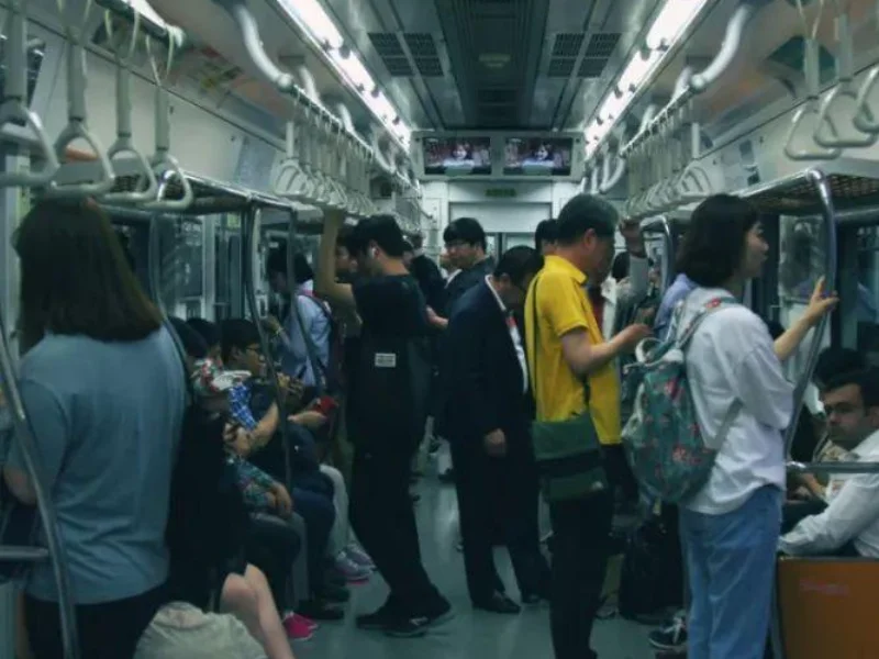 以成都为例（形容成都地铁挤的段子）