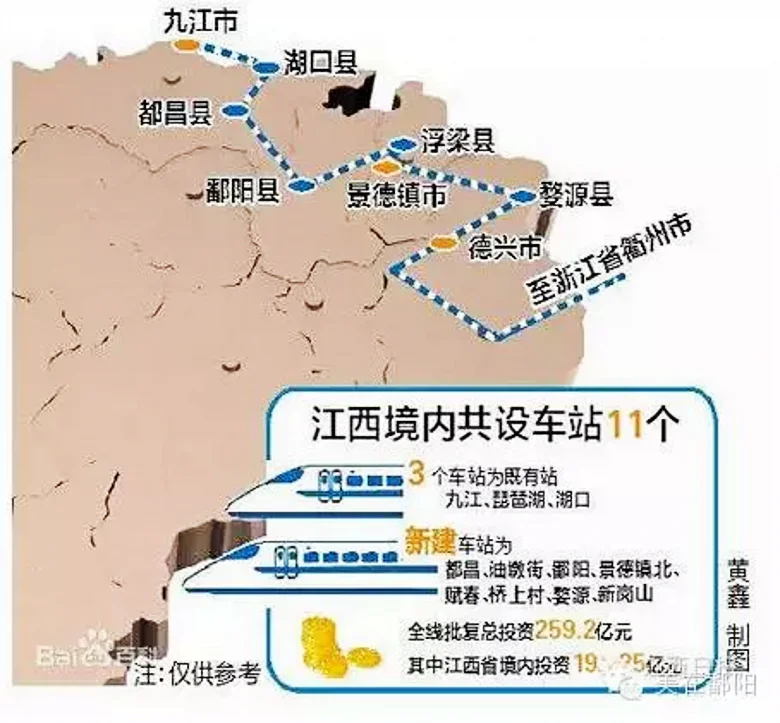 九景衢铁路的简介(九景衢铁路鄱阳站照片)2