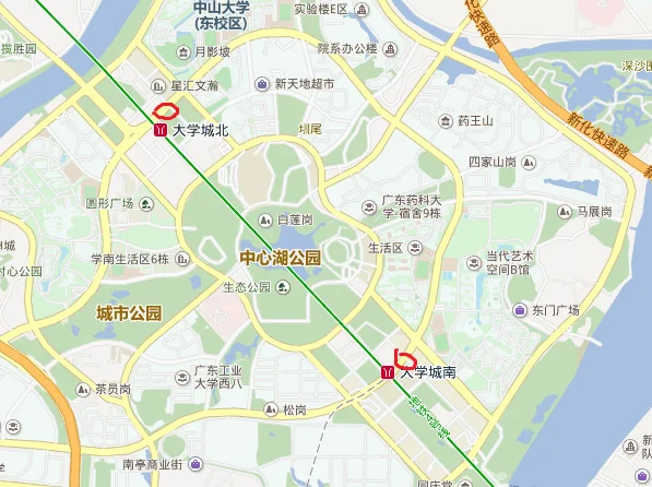 广州地铁四号线的站点是什么（综合商业南区地铁站）