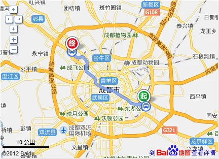 成都东站到百草路怎么走（成都后花园到百草路地铁站）2